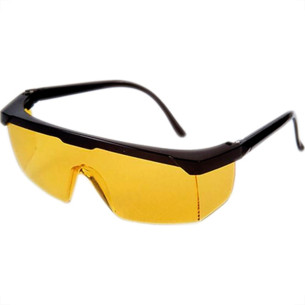 Oculos Seguranca Protecao Kalipso Jaguar Amarelo