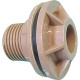 Adaptador  C/Flange Pvc Tigre 2 Marrom