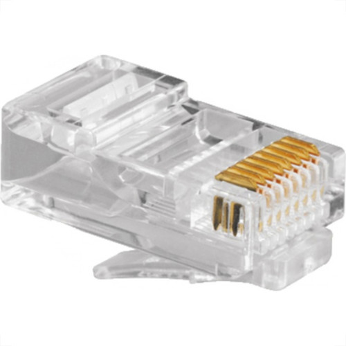 Conector P/Computador Modular Rj45 - Kit C/20 Unidades