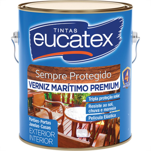 Verniz Eucatex Maritimo Galao 3,6 Litros