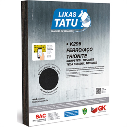 Lixa Tatu Gk Ferro 240 C/25