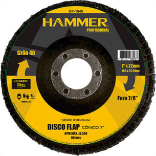 Disco Flap Hammer 7 X 40