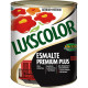 Tinta Esmalte. 1/4 (900ml) Sintetico Prem.Lukscolor Branco Fosco