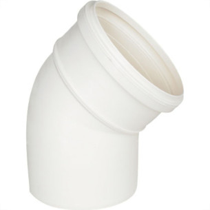 Cotovelo Esgoto Plastilit 50X45 Branco - Kit C/25 Unidades