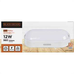 Luminaria Tartaruga 12W Leds 6500K Ip65Br B_D