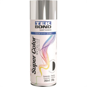 Spray Tekbond Metalico Cromado 350Ml