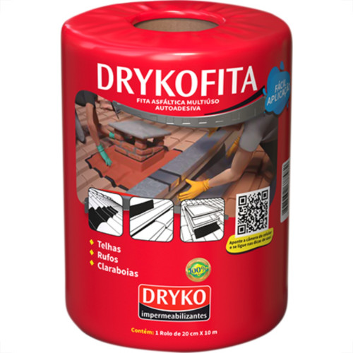 Dryko Fita Adesiva Alum 20Cmx10Mt