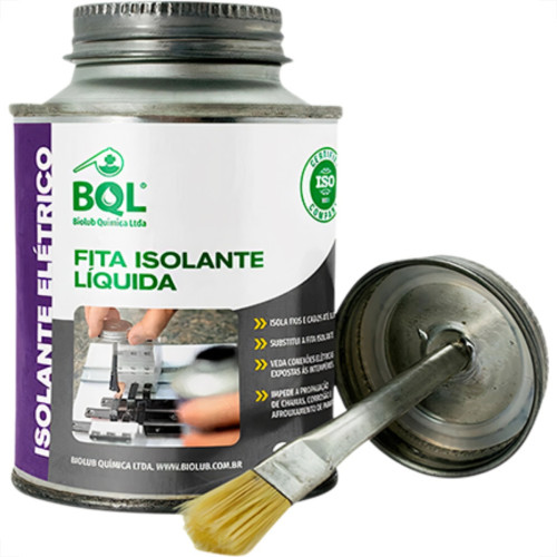 Fita Isolante Liquida Branco Biolub 250Ml