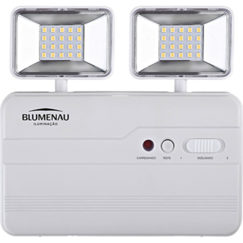 Luminaria Emergencia Led 1200Lm 2Far Blumenau 05W