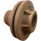 Adaptador  C/Flange Pvc Reboucas 1.1/2 Marrom - Kit C/2 Unidades