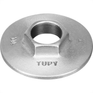 Tupy Flange Com Sextavado Ferro Galvanizado  1/2'' 