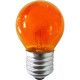 Lampada Bolinha Brasfort 15Wx127V Laranja 8482 - Kit C/25 