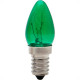 Lampada Chupeta Brasfort 07Wx127 Verde E14 8498 - Kit C/25 