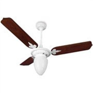 Ventilador Teto Argelux 3 PãS Branco /Mogno 220V 1004