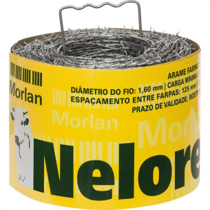 Arame Farpado Morlan 1,52 Rolo Com 250M 1076