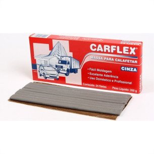 Massa Calafetar Carflex Filete Cinza 350G 51312