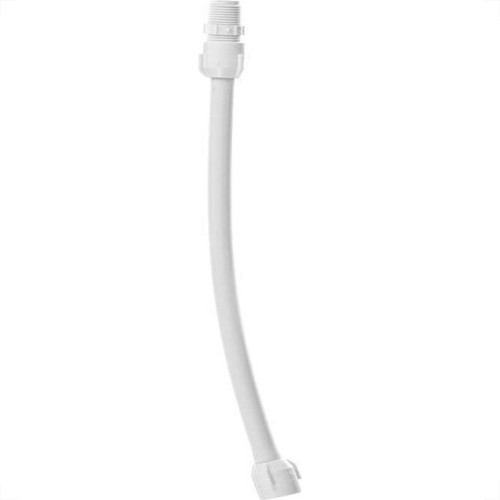 Engate Flexivel Pvc Branco Manluplast 40Cm En.40 - Kit C/10 