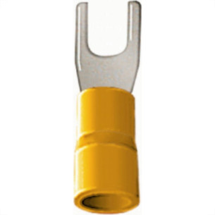 Pre-Isolado Crimper Forquilha 4/6 Amarelo M 5 Tpf23-5  100pcs Fr2493