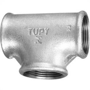 Tupy Tee Ferro Galvanizado K 4 X 4 