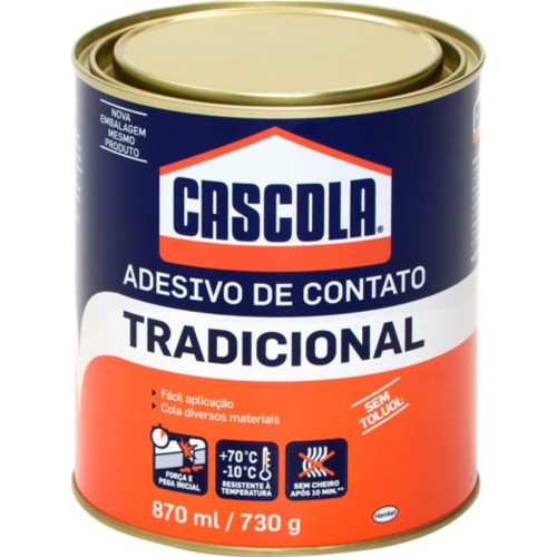 Cola Contato Cascola Tradicional Sem Toluol 730G 