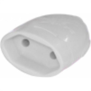 Pino Femea 2 Polos Daneva 20A Branco Dn1610 - Kit C/12 