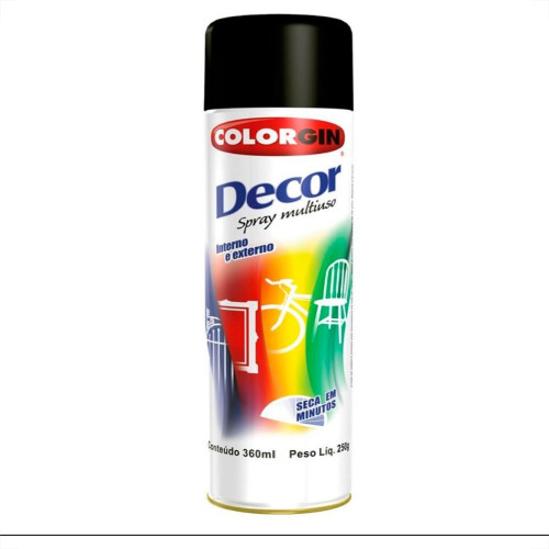 Tinta Spray Colorgin Decor Azul Ceu 360Ml 8631