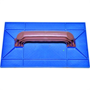 Desempenadeira Pvc Zumplast 15X26 Corrugada Azul 2270