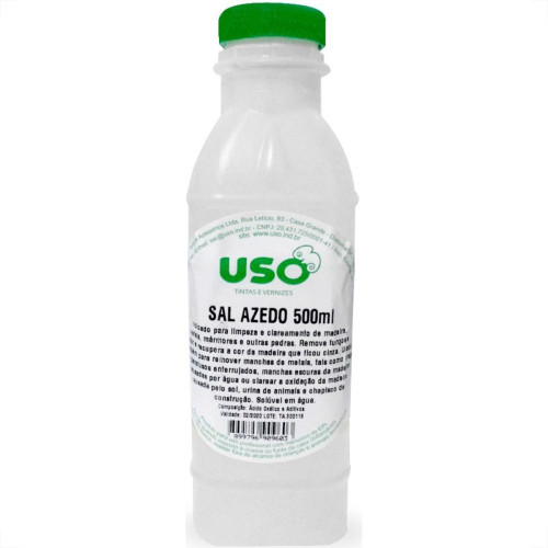 Sal Azedo Uso 500Ml Frasco 0977-2