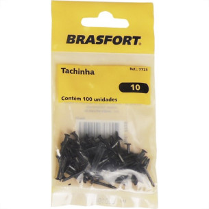 Tachinha Brasfort 10 Blister Com 100Pecas 7723