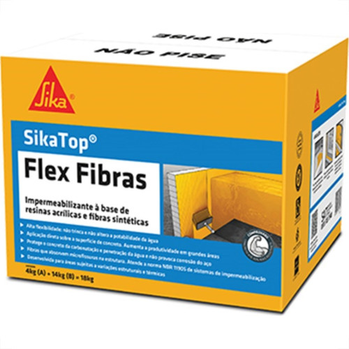 Sikatop Flex Fibra 18kg Caixa 496805