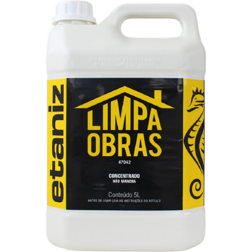 Limpa Obra Concentrado Etaniz 5 Litros 47042