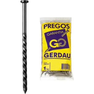 Prego Ardox Gerdau Com Cabeca  19X36 (3,90X83mm) 1Kg 