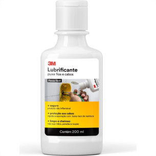 Lubrificante Para Puxamento De Cabo 3M (Base Dagua) 200Ml Hb004674220