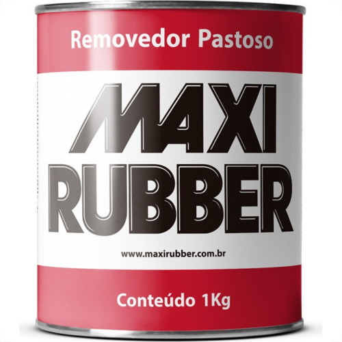 Removedor De Tintas Maxi Rubber Pastoso 1Kg 2Ms001