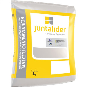 Rejunte Juntalider 4 Pacotes Com 1Kg Areia 