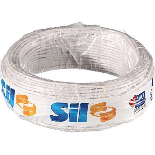 Fio Cabinho Flexivel Sil 2,5 Branco 100M 