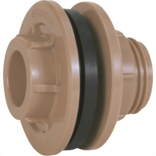 Adaptador Marrom Krona Com Flange 20X1/2 341 - Kit C/12 