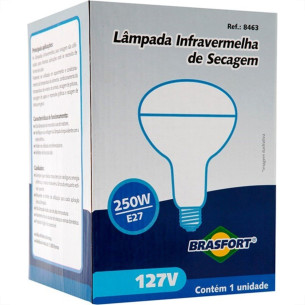 Lampada Secagem Infra-Vermelho Brasfort 250 X 127V 8463