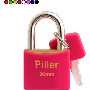 Piller Cadeado  20 Color Mesclado - Kit C/10 Pc