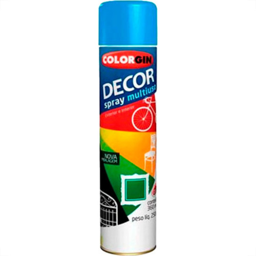 Colorgin Spray  Decor Azul Med-8621