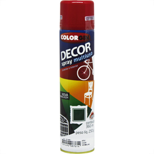 Colorgin Spray  Decor Vermelho-8761