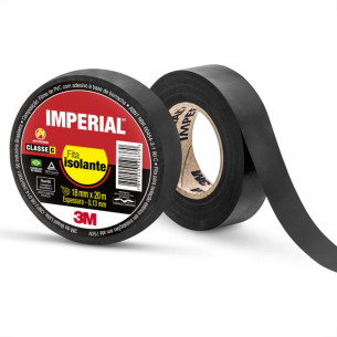 3M Fita Isolante  Imperial 20 Mts - Kit C/10 Pc