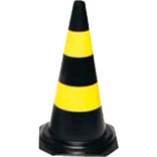 Pro Safety/Cone Cone P/Sinaliz.Delta 50Cm Prto/Ama