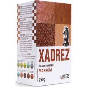 Xadrez Po  Marrom  250 Grs