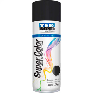 Tek Spray  A.Temperat.Preto 350Ml