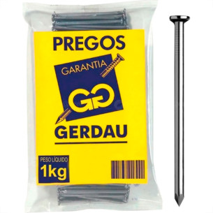 Gerdau Prego  C/Cabeça 13 X 15