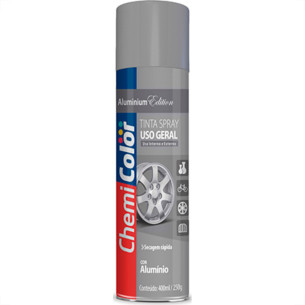 Chemicolor Spray Chemic.Geral Aluminio  400Ml