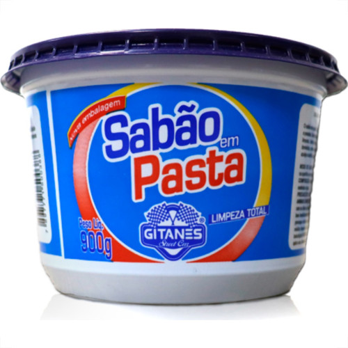 Gitanes Pasta Desengraxante  900Gr - Kit C/12 Pc