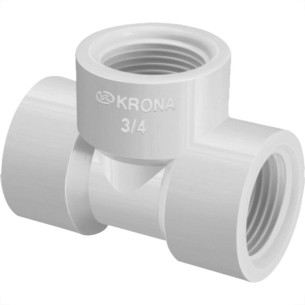 Krona Tee Rosca Rrr  1/2'' - Kit C/20 Pc