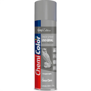 Chemicolor Spray Chemic.Geral Cinza Clar.400Ml